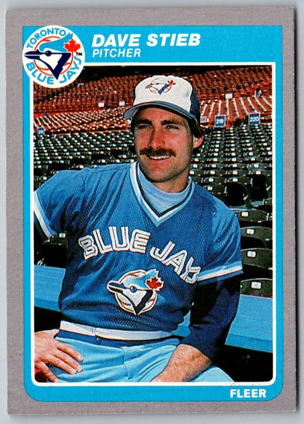 1985 Fleer Dave Stieb #117