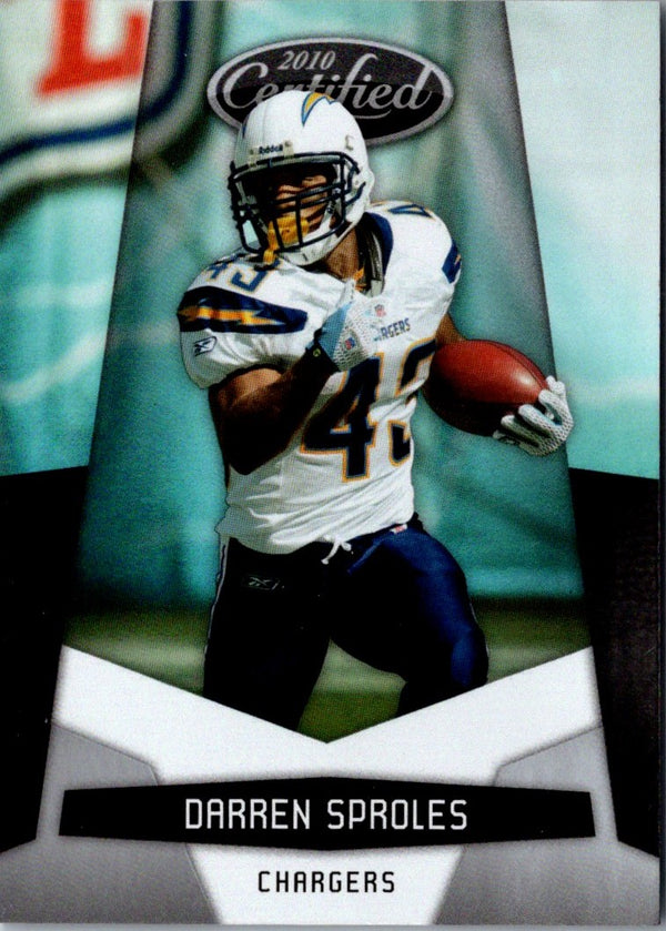 2010 Panini Certified Darren Sproles #124