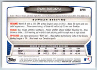 2013 Bowman Evan Rutckyj #BP99