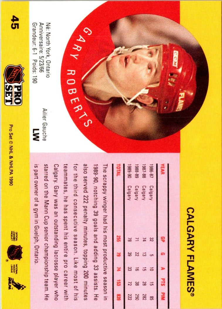 1990 Pro Set Gary Roberts