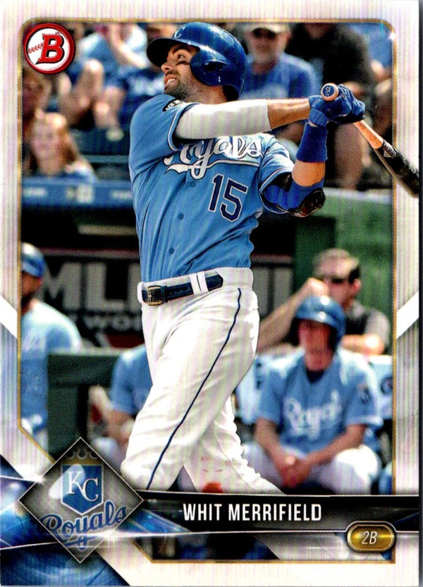 2018 Bowman Whit Merrifield #98