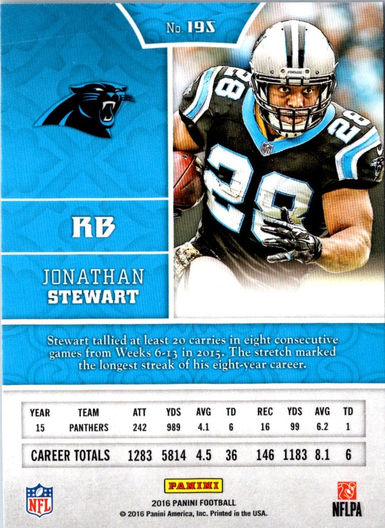 2016 Panini Jonathan Stewart