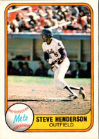 1981 Fleer Steve Henderson #321