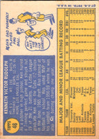 1970 Topps Ken Rudolph # EX-MT+