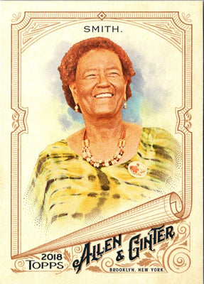 2018 Topps Allen & Ginter Claire Smith #176