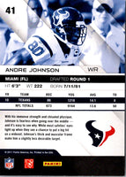 2011 Panini Absolute Memorabilia Andre Johnson #41