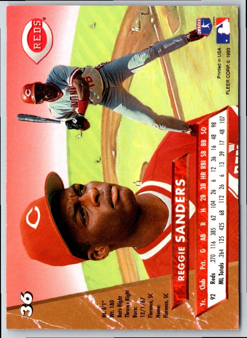 1993 Ultra Reggie Sanders