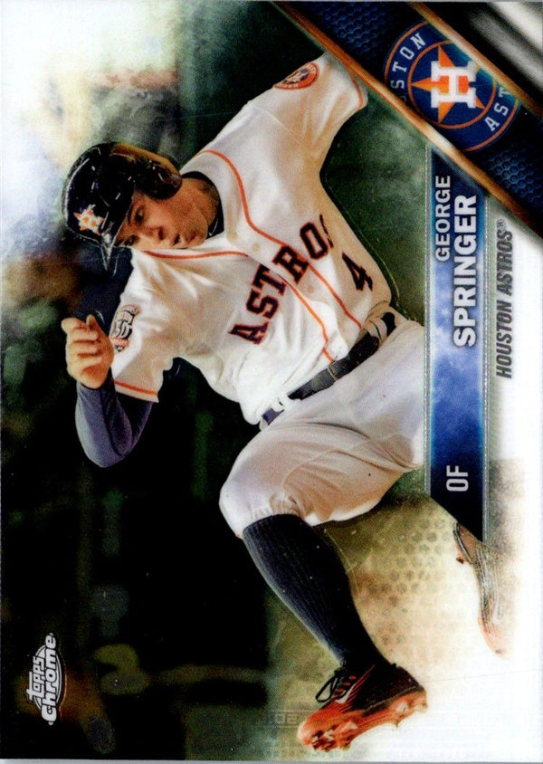 2016 Topps Chrome George Springer #35