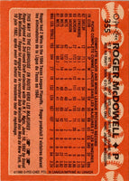 1988 O-Pee-Chee Roger McDowell #355