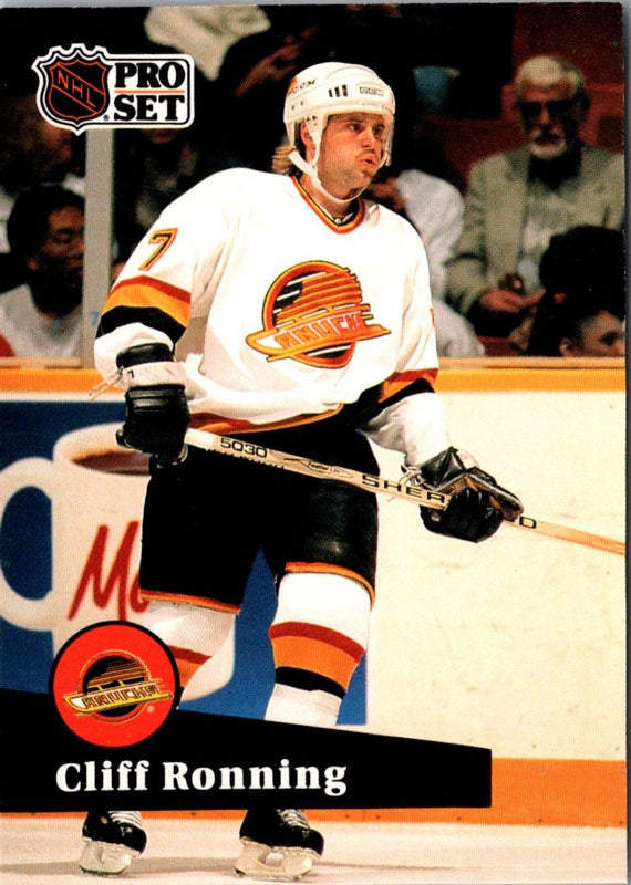 1991 Pro Set Cliff Ronning #241