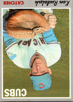 1970 Topps Ken Rudolph # EX-MT+