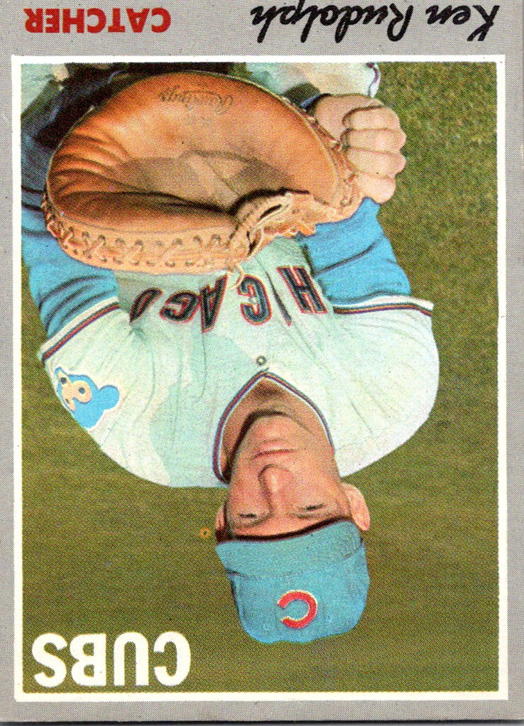 1970 Topps Ken Rudolph