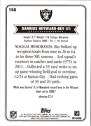 2012 Topps Magic Darrius Heyward-Bey