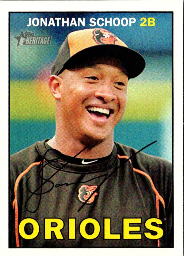 2016 Topps Heritage Jonathan Schoop #137