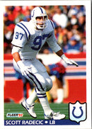 1992 Fleer Scott Radecic