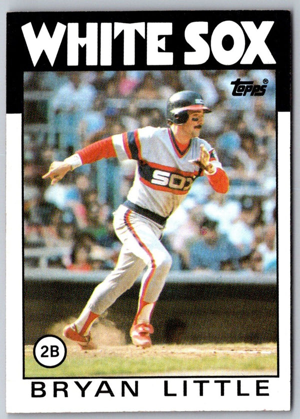 1986 Topps Bryan Little #346