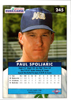 1992 Fleer Excel Paul Spoljaric #245