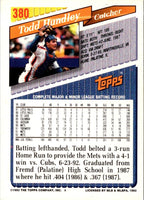 1993 Topps Gold Todd Hundley #380