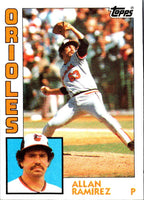 1984 Topps Allan Ramirez #347 Rookie