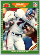 1989 NFL Proset Rulon Jones