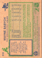 1983 O-Pee-Chee Wayne Babych #310