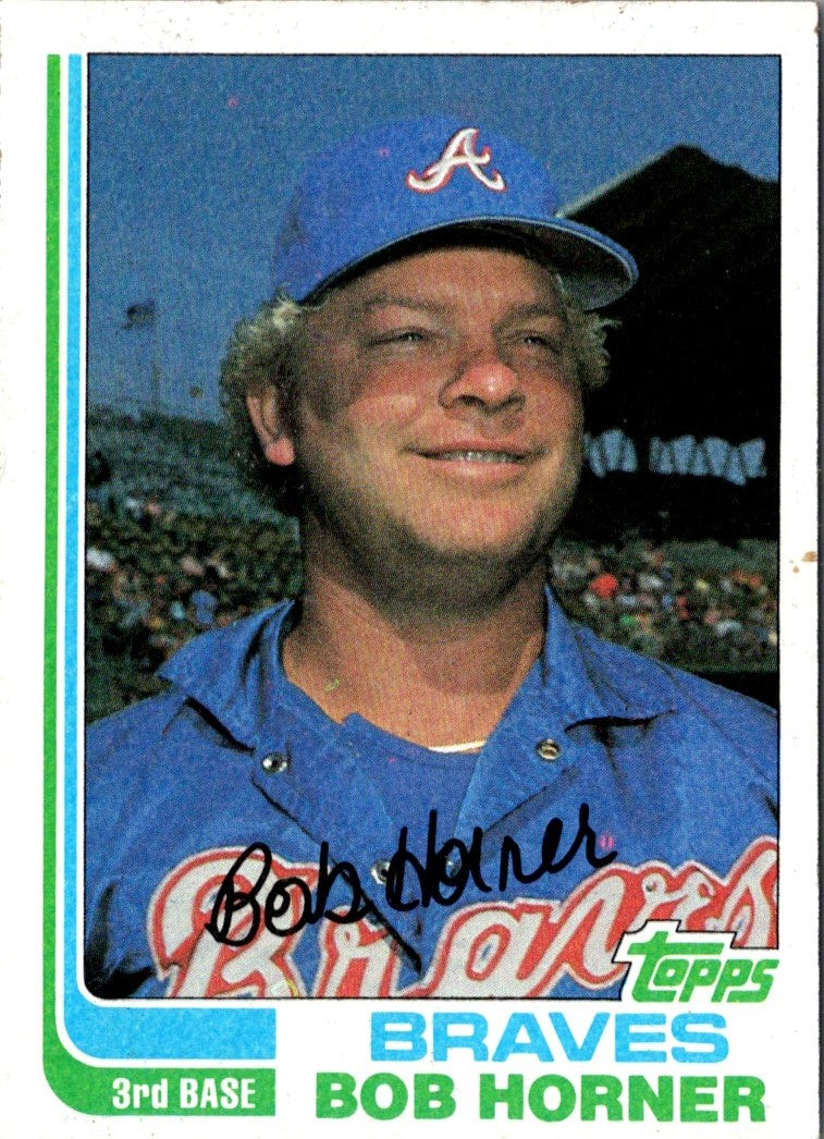 1982 Topps Bob Horner