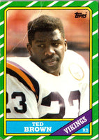 1986 Topps Ted Brown #295