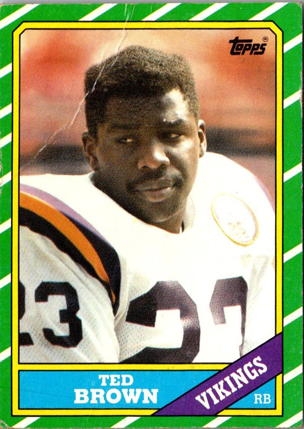 1986 Topps Ted Brown #295