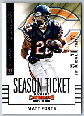 2014 Contenders Matt Forte #5