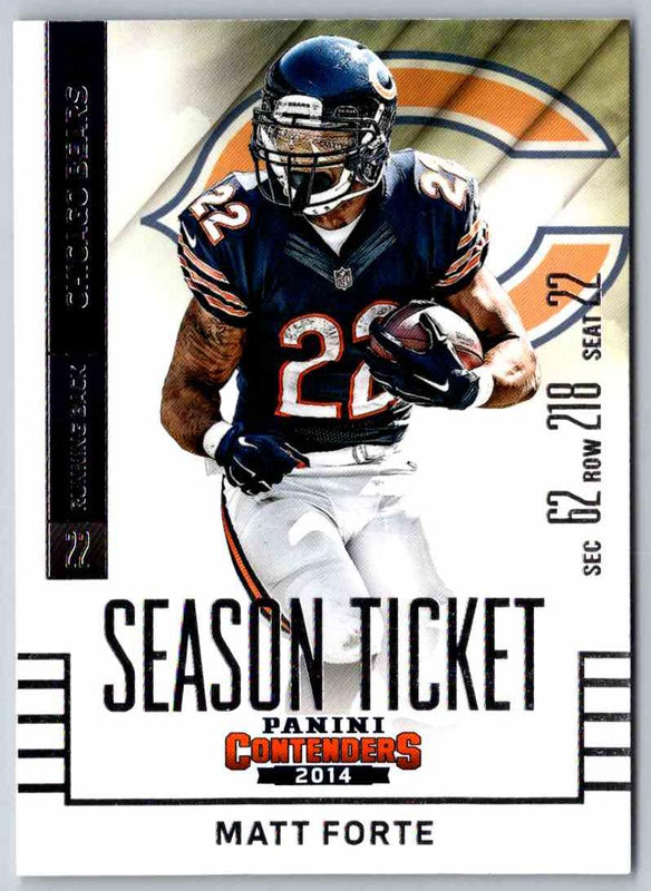 2014 Contenders Matt Forte #5