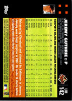 2007 Topps Updates & Highlights Jeremy Guthrie #UH142