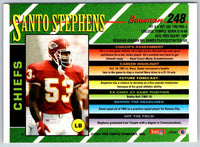 1993 Bowman Football Santo Stephens #248