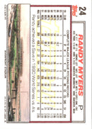 1992 Topps Randy Myers