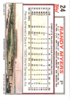 1992 Topps Randy Myers #24