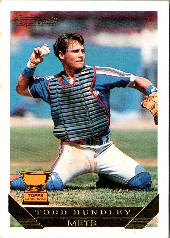 1993 Topps Gold Todd Hundley #380