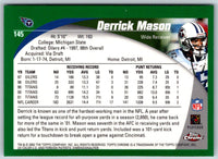 2002 Topps Chrome Derrick Mason #145