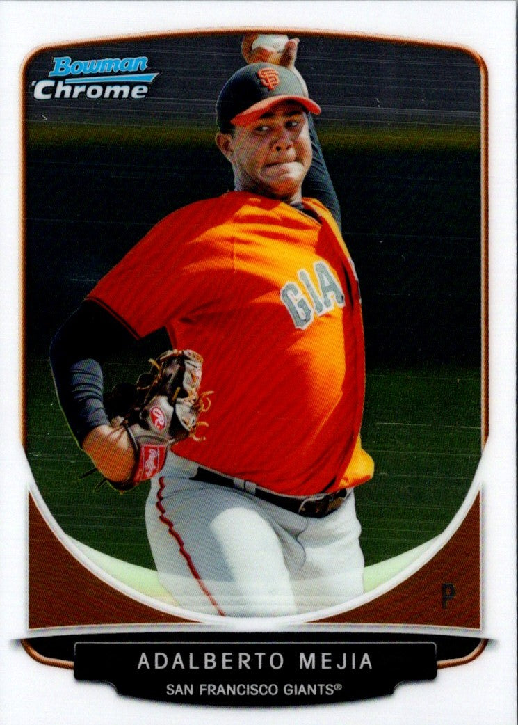 2013 Bowman Chrome Prospects Adalberto Mejia