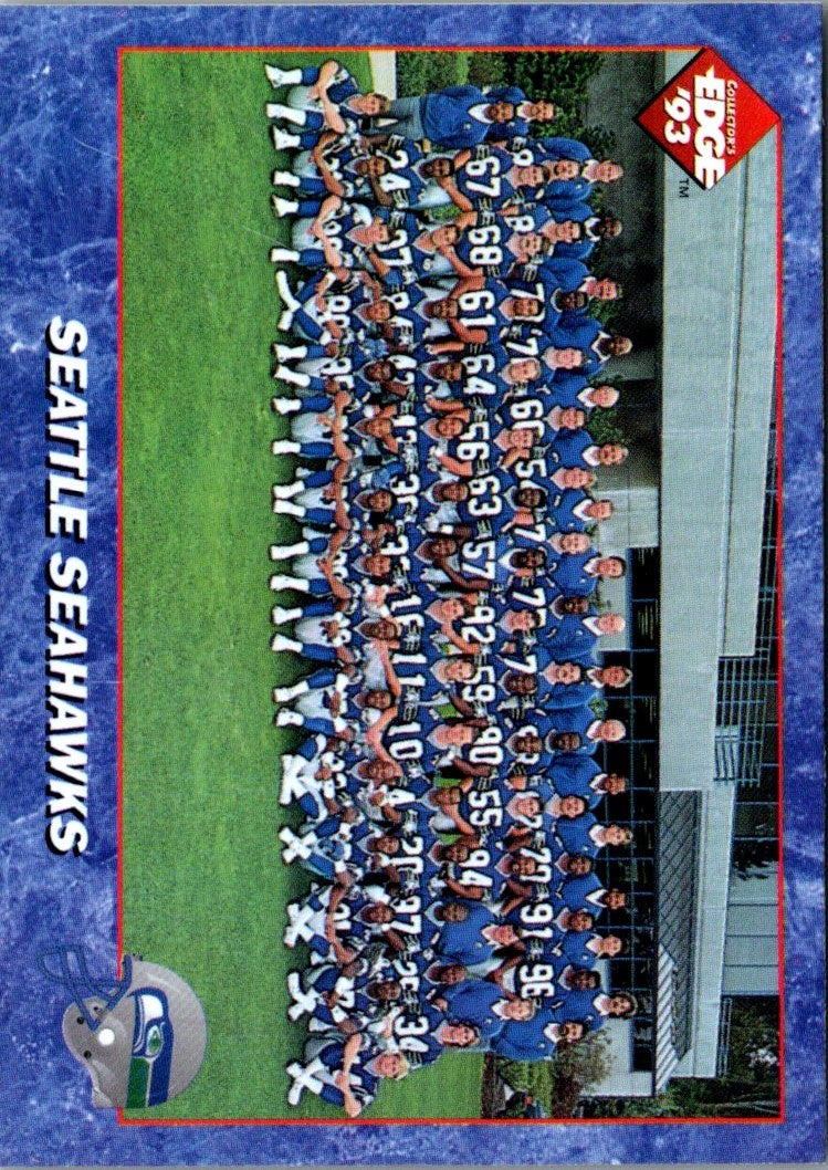 1993 Collector's Edge Seattle Seahawks