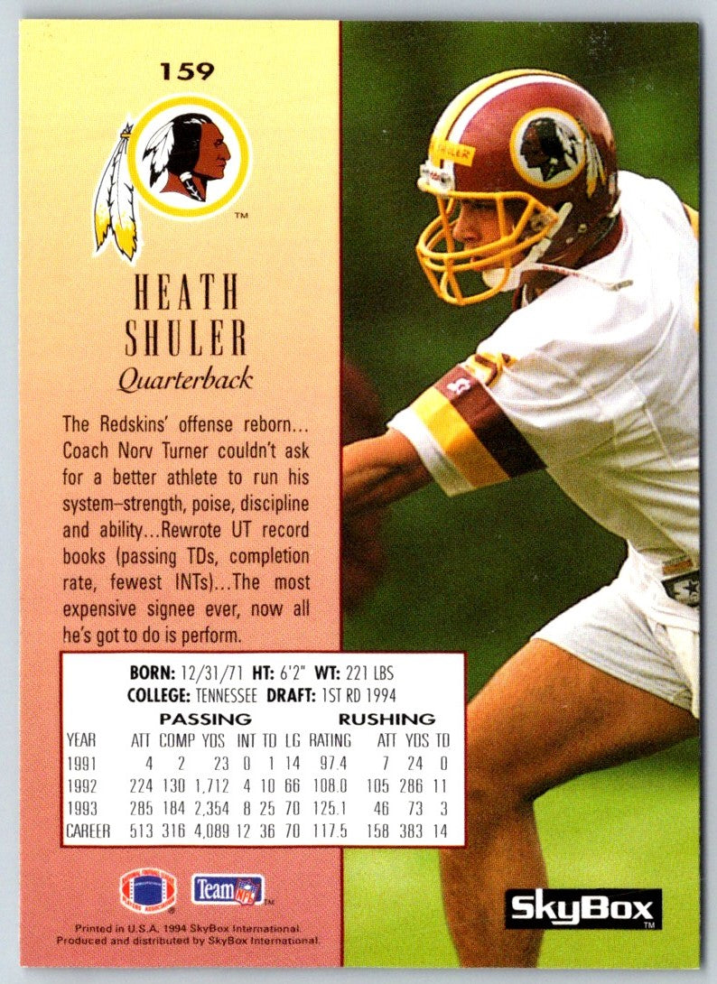 1994 SkyBox Premium Heath Shuler