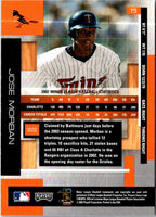 2003 Playoff Absolute Memorabilia Jose Morban #75