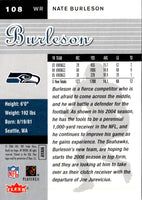 2006 Ultra Nate Burleson #108