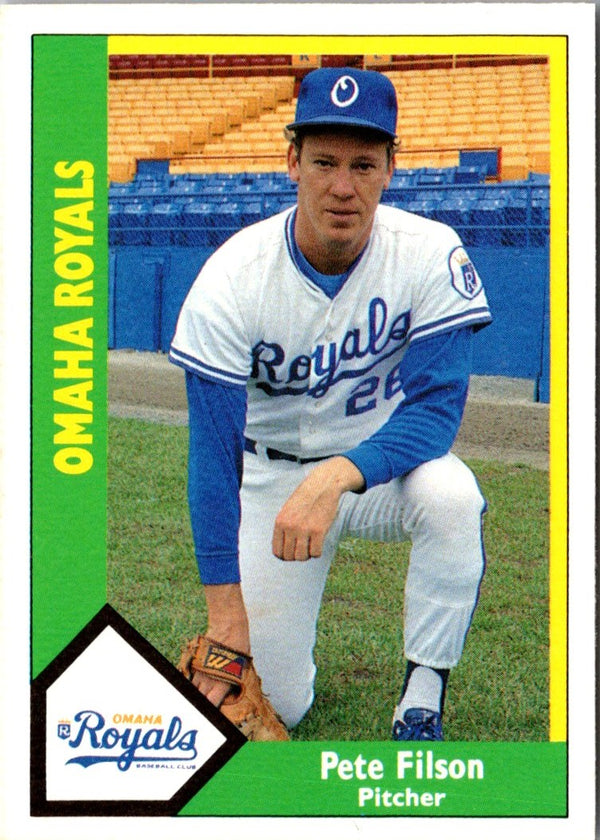 1990 CMC Omaha Royals Pete Filson #9