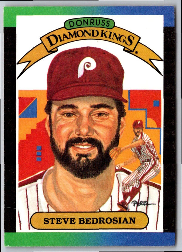 1989 Donruss Diamond King Steve Bedrosian #24