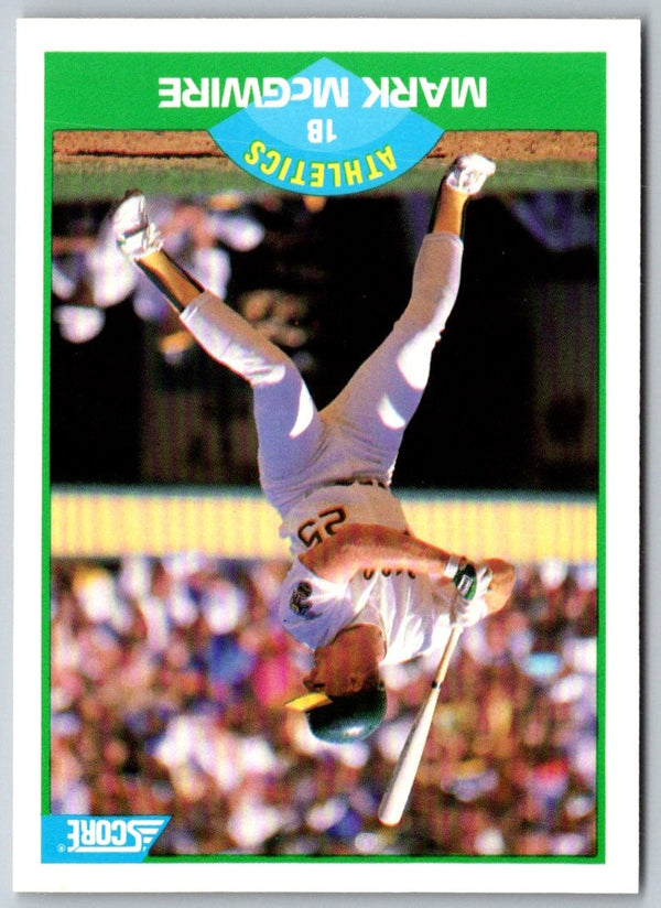 1989 Score Mark McGwire #3