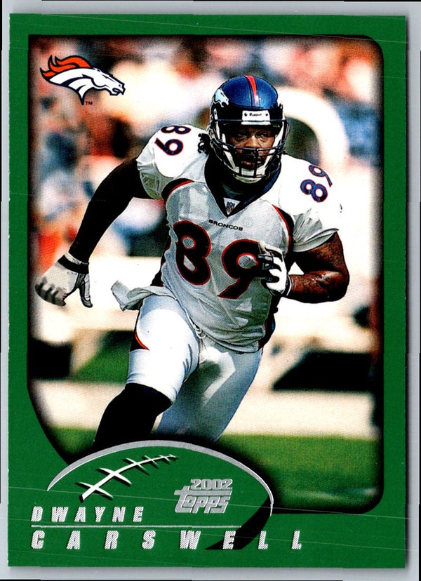 2002 Topps Dwayne Carswell #242