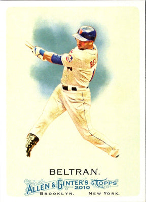 2010 Topps Allen & Ginter Carlos Beltran #40