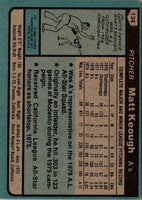 1980 Topps Matt Keough #134