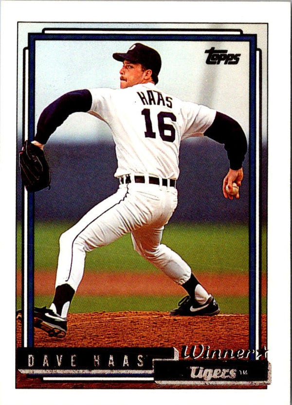 1992 Topps Dave Haas #665