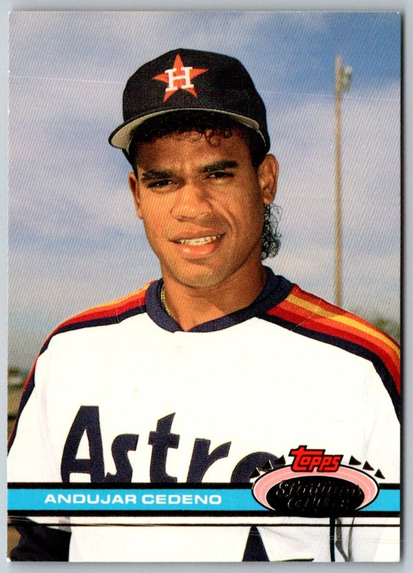 1991 Stadium Club Andujar Cedeno #476