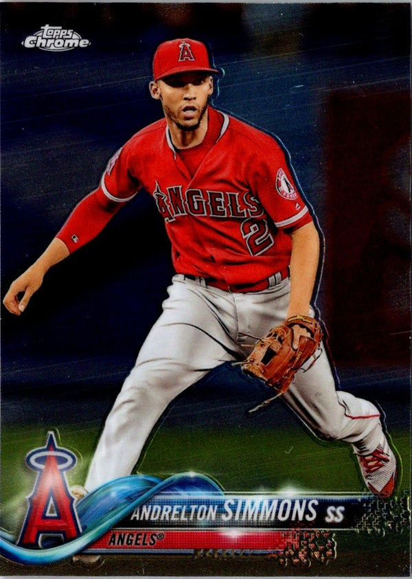 2018 Topps Chrome Andrelton Simmons #97